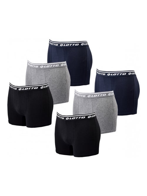 Cueca boxer homem LOTTO - Pack de 6 - Kiabi