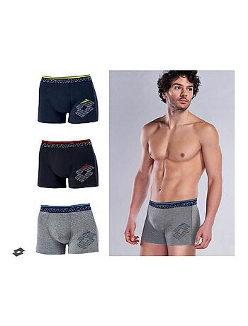 Cueca boxer homem LOTTO - Pack de 6