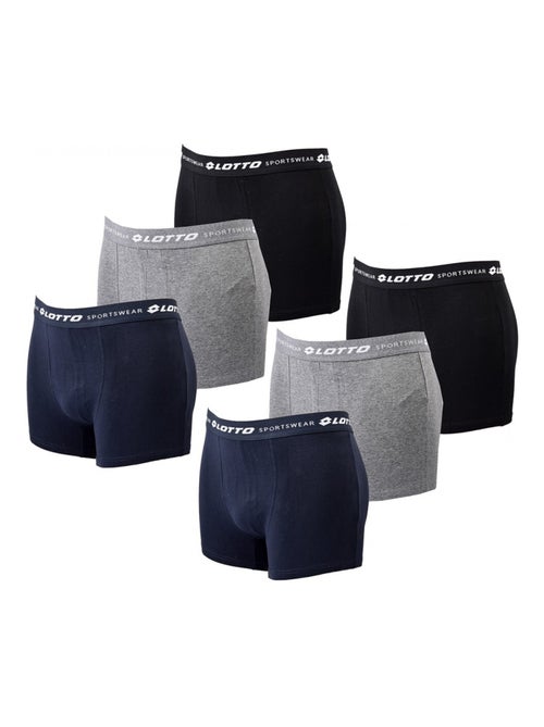Cueca boxer homem LOTTO - Pack de 6 - Kiabi