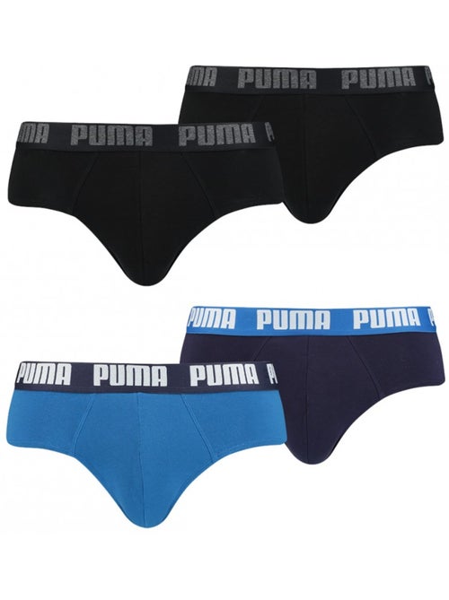 Cueca boxer homem PUMA - Pack de 4 - Kiabi Cueca boxer homem PUMA - Pack de 4 - Kiabi