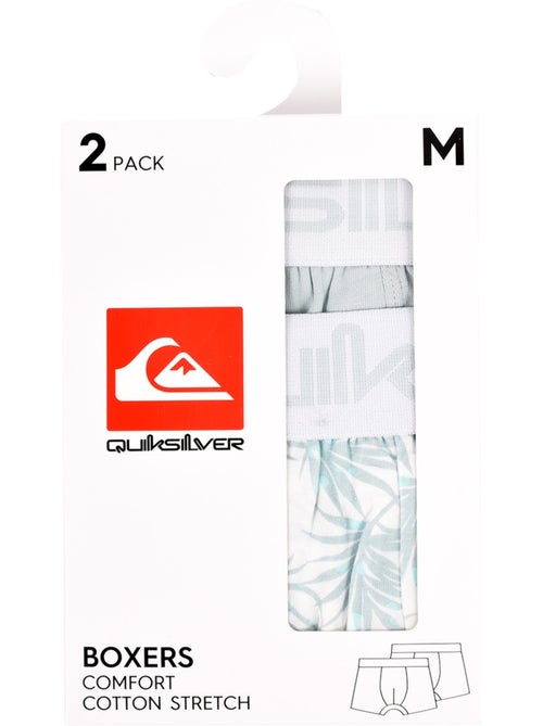 Cueca Boxer Homem QUIKSILVER - Pack de 2 - Kiabi Cueca Boxer Homem QUIKSILVER - Pack de 2 - Kiabi