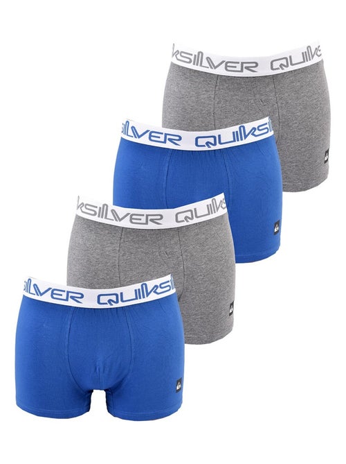 Cueca Boxer Homem QUIKSILVER - Pack de 4 - Kiabi Cueca Boxer Homem QUIKSILVER - Pack de 4 - Kiabi