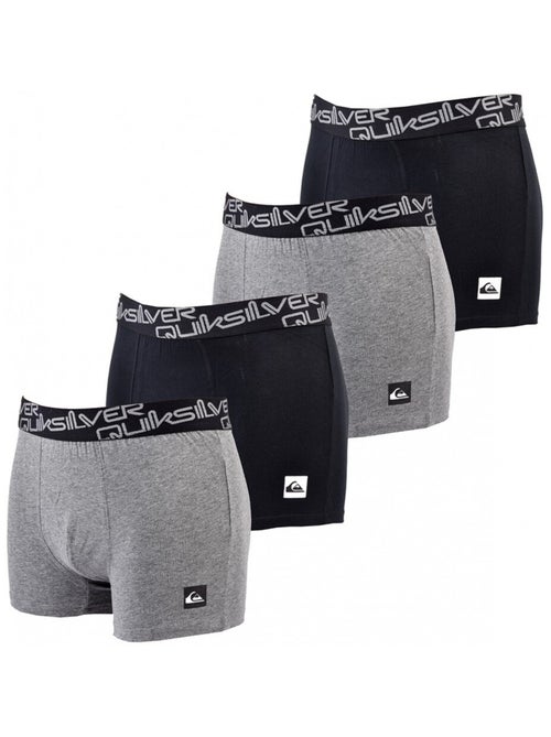 Cueca Boxer Homem QUIKSILVER - Pack de 4 - Kiabi