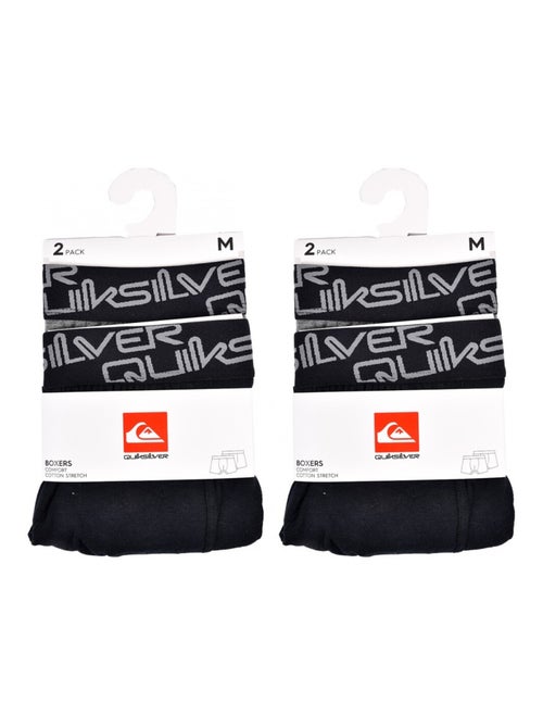 Cueca Boxer Homem QUIKSILVER - Pack de 4 - Kiabi