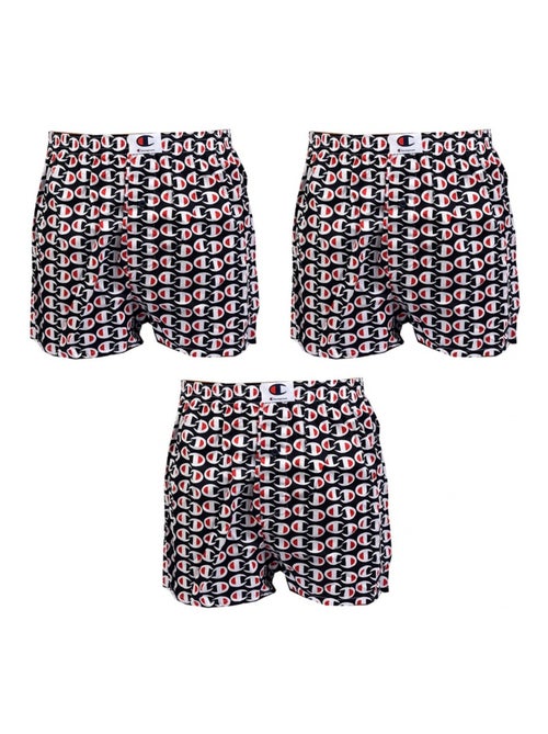 Cueca boxer homem SPORT CHAMPION - Pack de 3 - Kiabi Cueca boxer homem SPORT CHAMPION - Pack de 3 - Kiabi