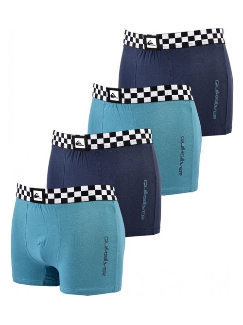 Cueca Boxer Miúdo QUIKSILVER - Pack de 4 - Kiabi Cueca Boxer Miúdo QUIKSILVER - Pack de 4 - Kiabi