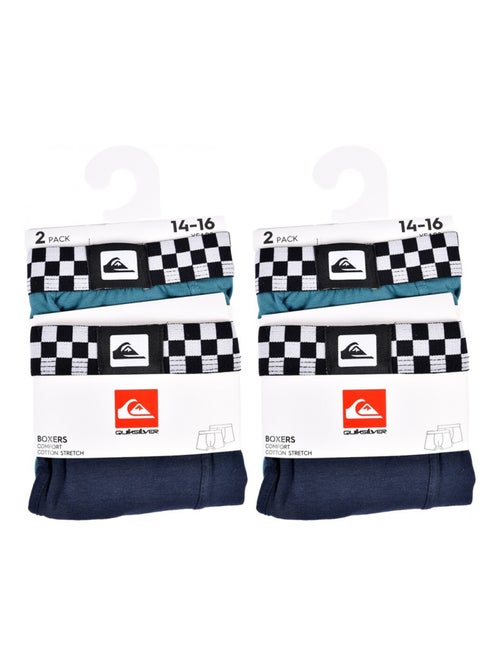 Cueca Boxer Miúdo QUIKSILVER - Pack de 4 - Kiabi Cueca Boxer Miúdo QUIKSILVER - Pack de 4 - Kiabi