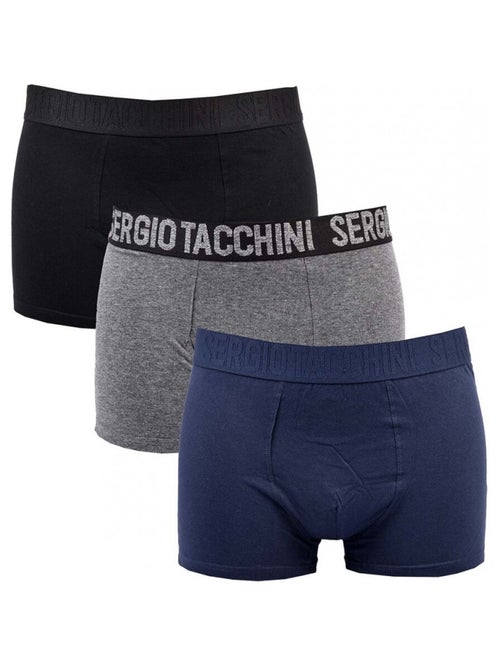 Cueca Boxer SERGIO TACCHINI - Pack de 3 - Kiabi Cueca Boxer SERGIO TACCHINI - Pack de 3 - Kiabi