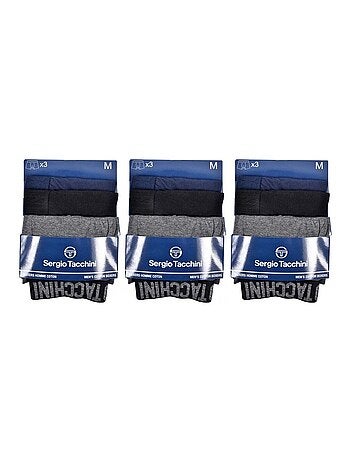 Cueca Boxer SERGIO TACCHINI - Pack de 9