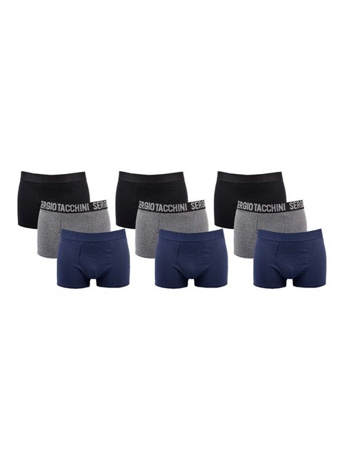 Cueca Boxer SERGIO TACCHINI - Pack de 9 - Kiabi Cueca Boxer SERGIO TACCHINI - Pack de 9 - Kiabi