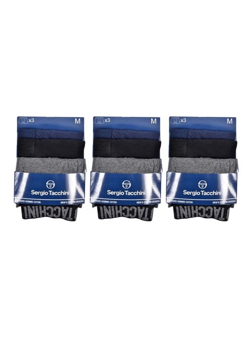Cueca Boxer SERGIO TACCHINI - Pack de 9 - Kiabi Cueca Boxer SERGIO TACCHINI - Pack de 9 - Kiabi