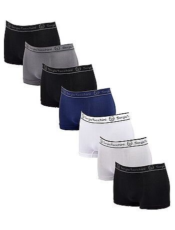 Cueca boxer SERGIO TACCHINI sem costura pack 7 SEAMLESS0708