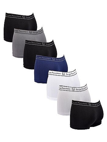 Cueca boxer SERGIO TACCHINI sem costura pack 7 SEAMLESS0708