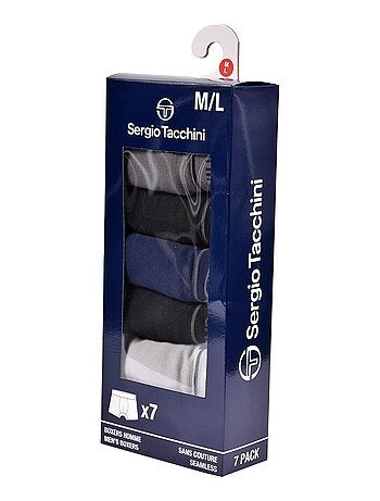 Cueca boxer SERGIO TACCHINI sem costura pack 7 SEAMLESS0708