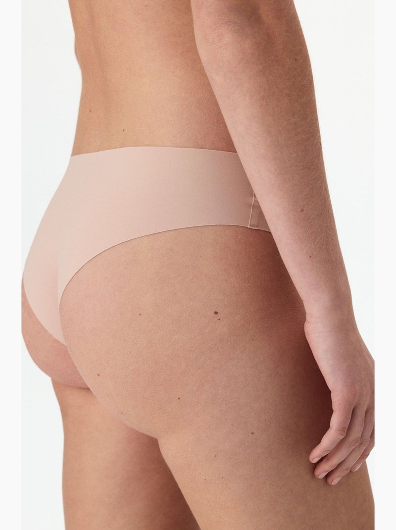 Cueca brasileira corte a laser penti Nude - Kiabi