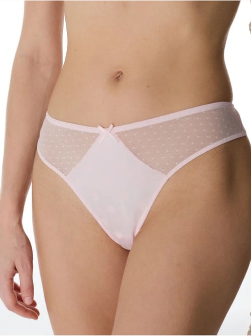 Cueca brasileira de cetim às bolinhas penti - Kiabi
