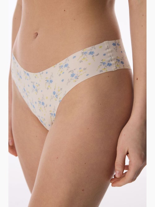 Cueca brasileira estampada com corte a laser penti - Kiabi