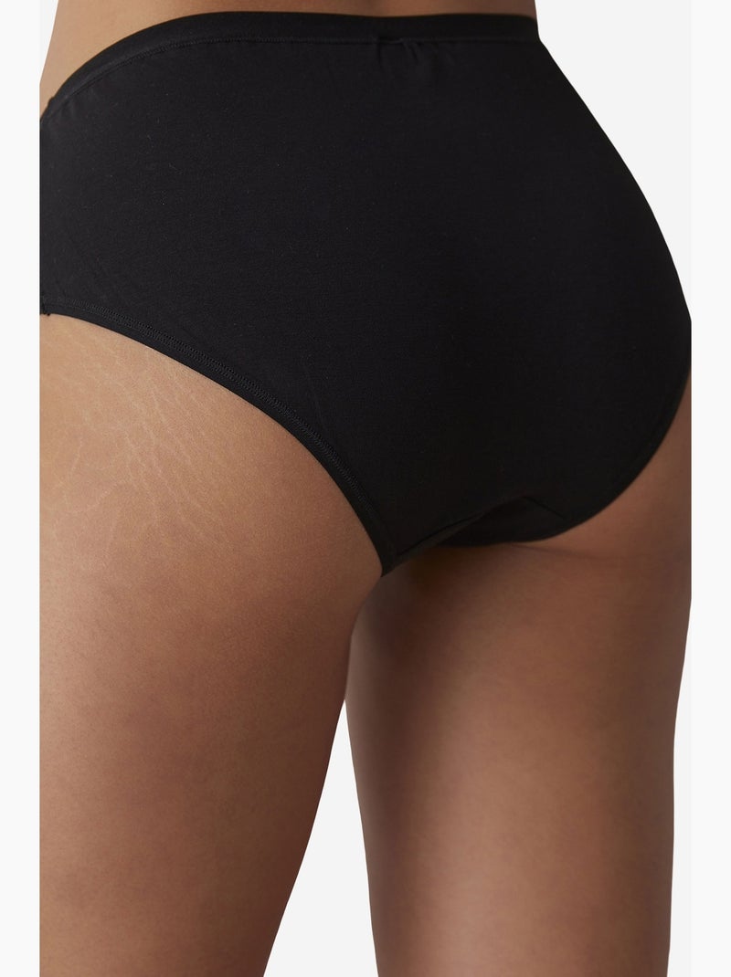Cueca cintura alta fresh basic cover penti Preto - Kiabi