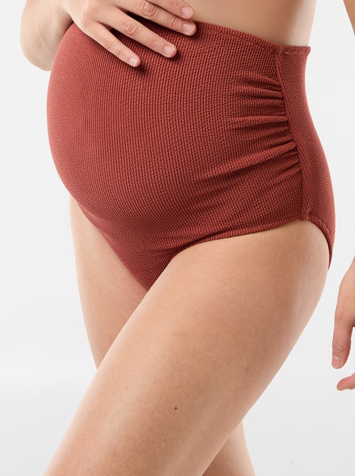 Cueca de banho de maternidade cintura subida - Kiabi