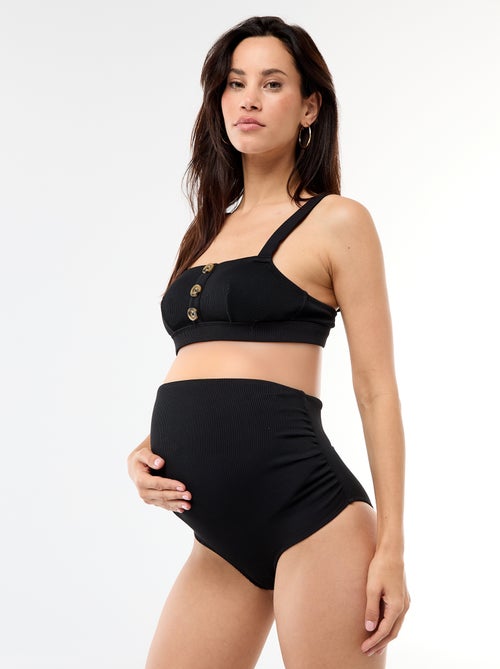 Cueca de banho de maternidade cintura subida - Kiabi