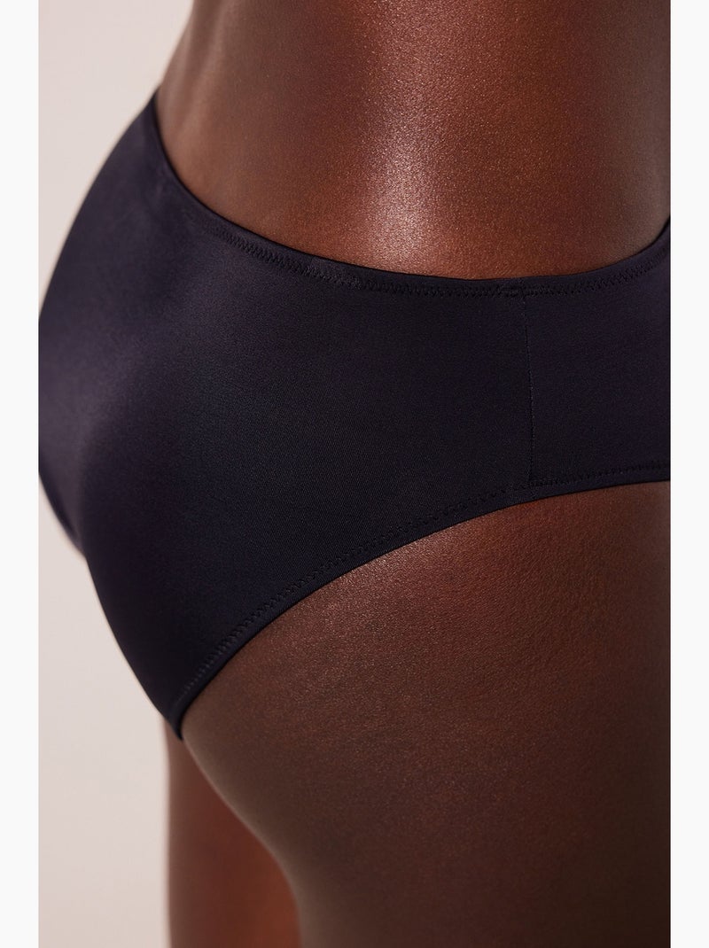 Cueca de biquíni basic cover penti Preto - Kiabi