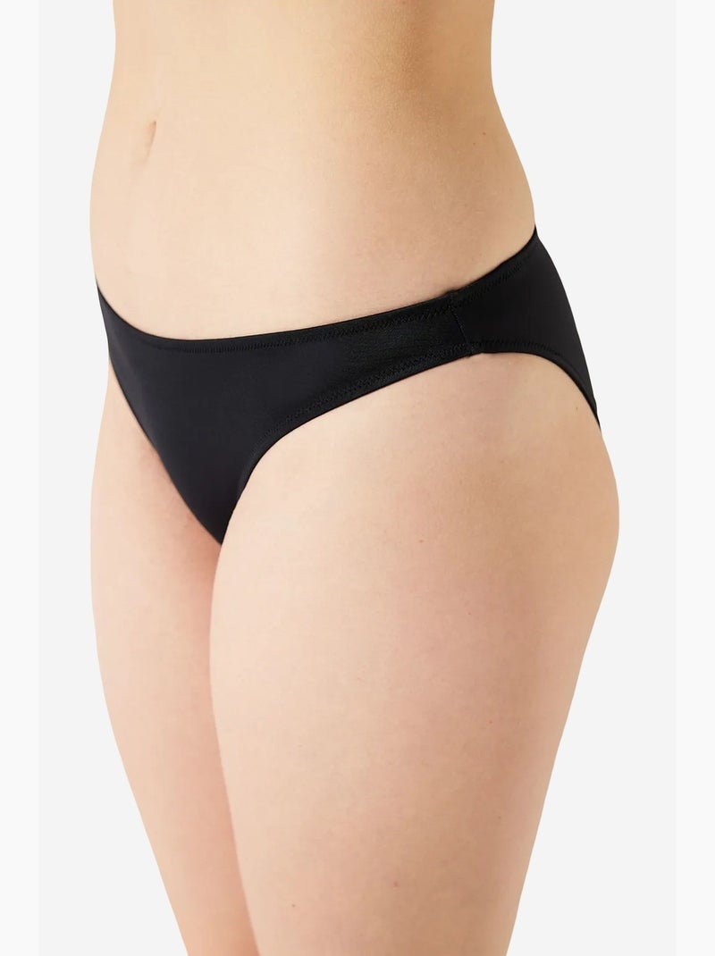 Cueca de biquíni basic slip penti Preto - Kiabi