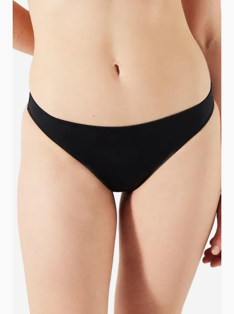 Cueca de biquíni basic slip penti Preto - Kiabi