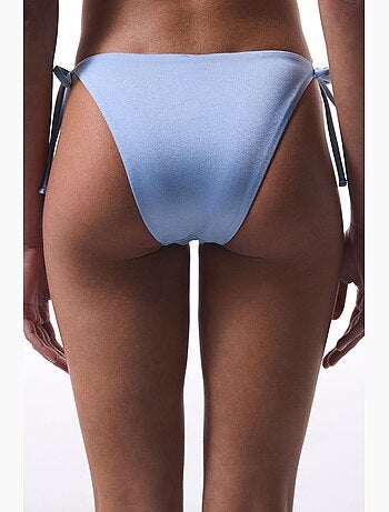 Cueca de biquíni com lantejoulas penti
