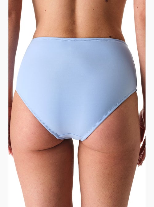 Cueca de biquíni feminina de cintura alta penti - Kiabi Cueca de biquíni feminina de cintura alta penti - Kiabi
