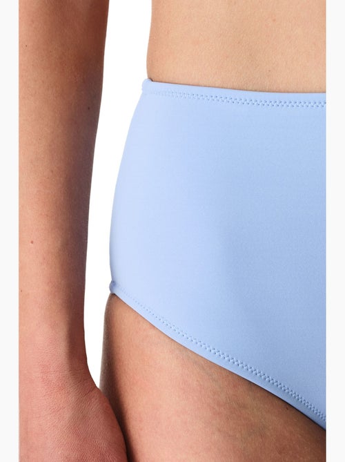 Cueca de biquíni feminina de cintura alta penti - Kiabi Cueca de biquíni feminina de cintura alta penti - Kiabi