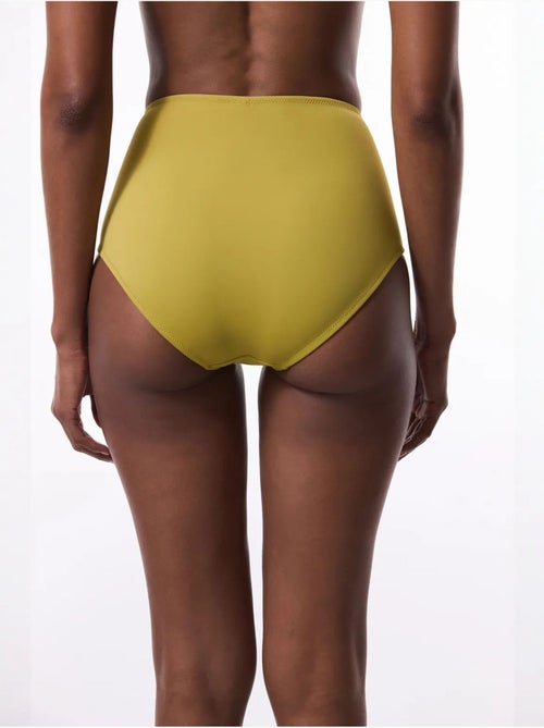 Cueca de biquíni mulher cintura subida penti - Kiabi Cueca de biquíni mulher cintura subida penti - Kiabi