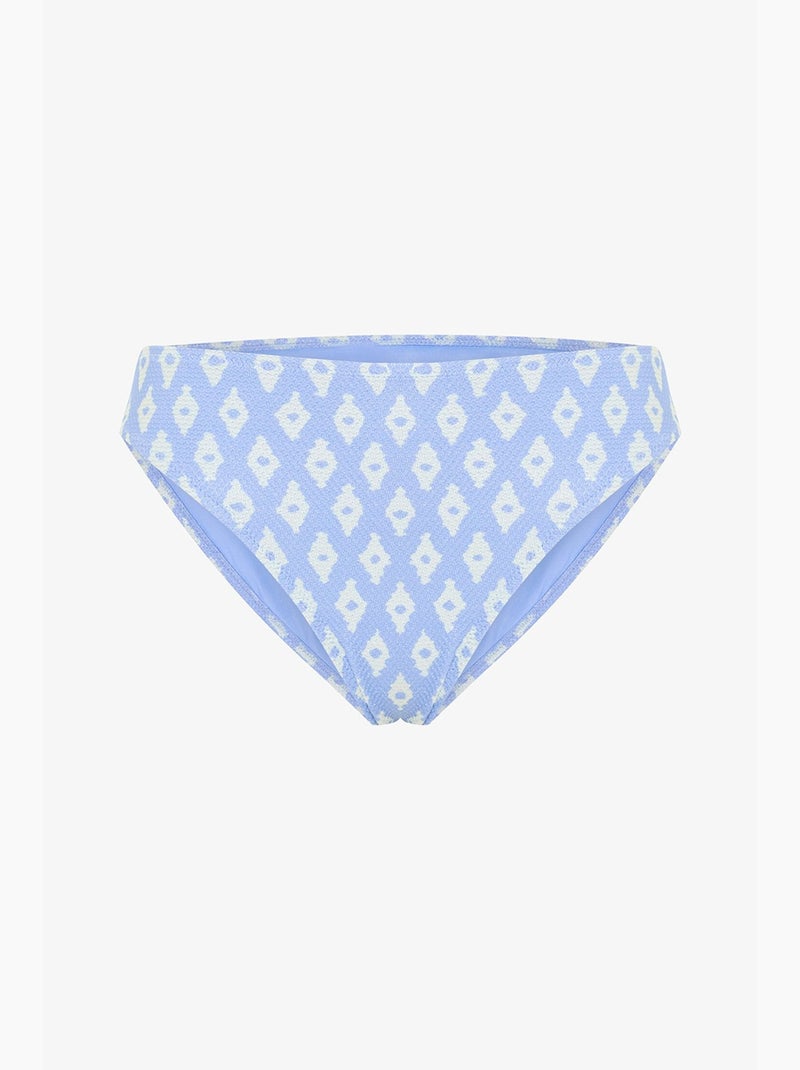 Cueca de biquíni nomi penti Azul Branco - Kiabi