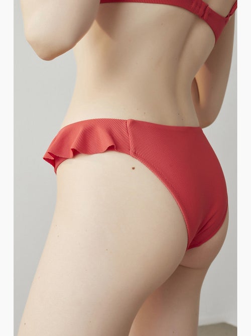 Cueca de biquíni pia frill v penti - Kiabi
