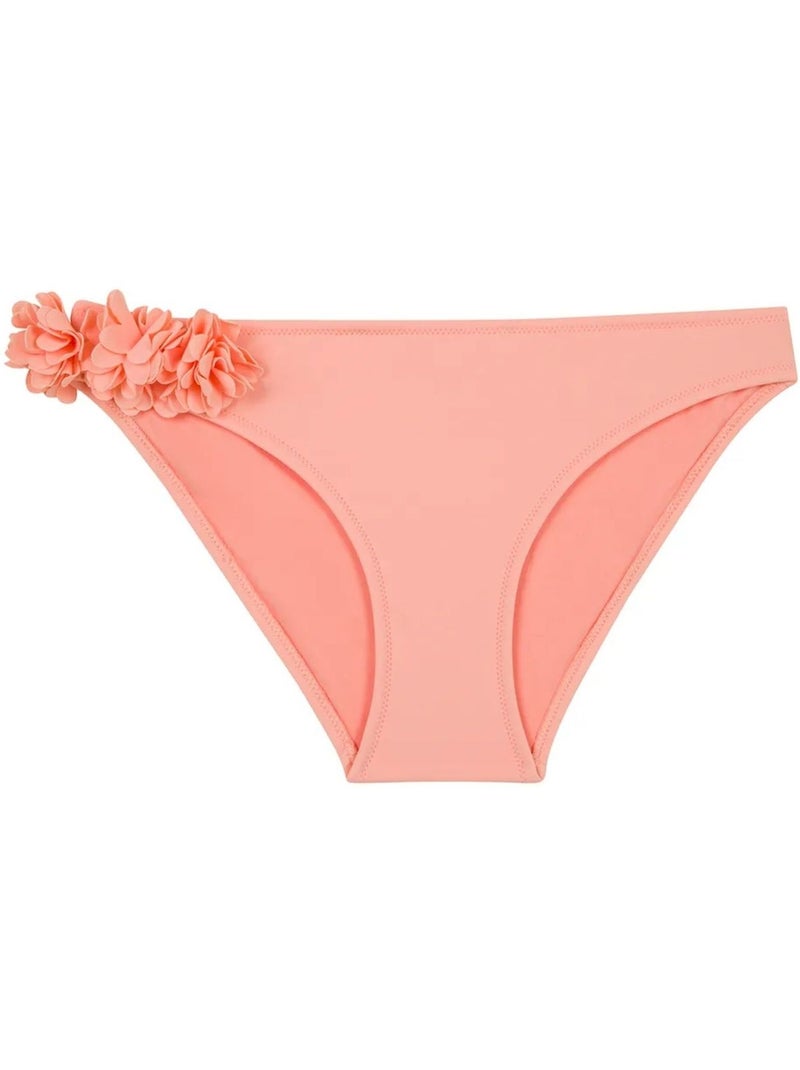 Cueca de biquíni plum slip penti Rosa - Kiabi