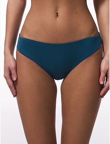 Cueca de biquíni slip de cintura média penti