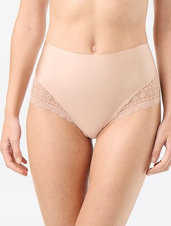 Cueca de cintura alta modeladora