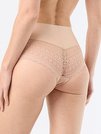 Cueca de cintura alta modeladora