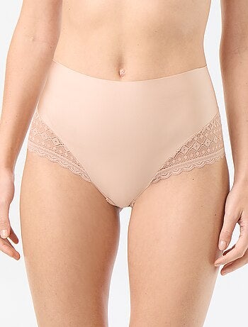 Cueca de cintura alta modeladora