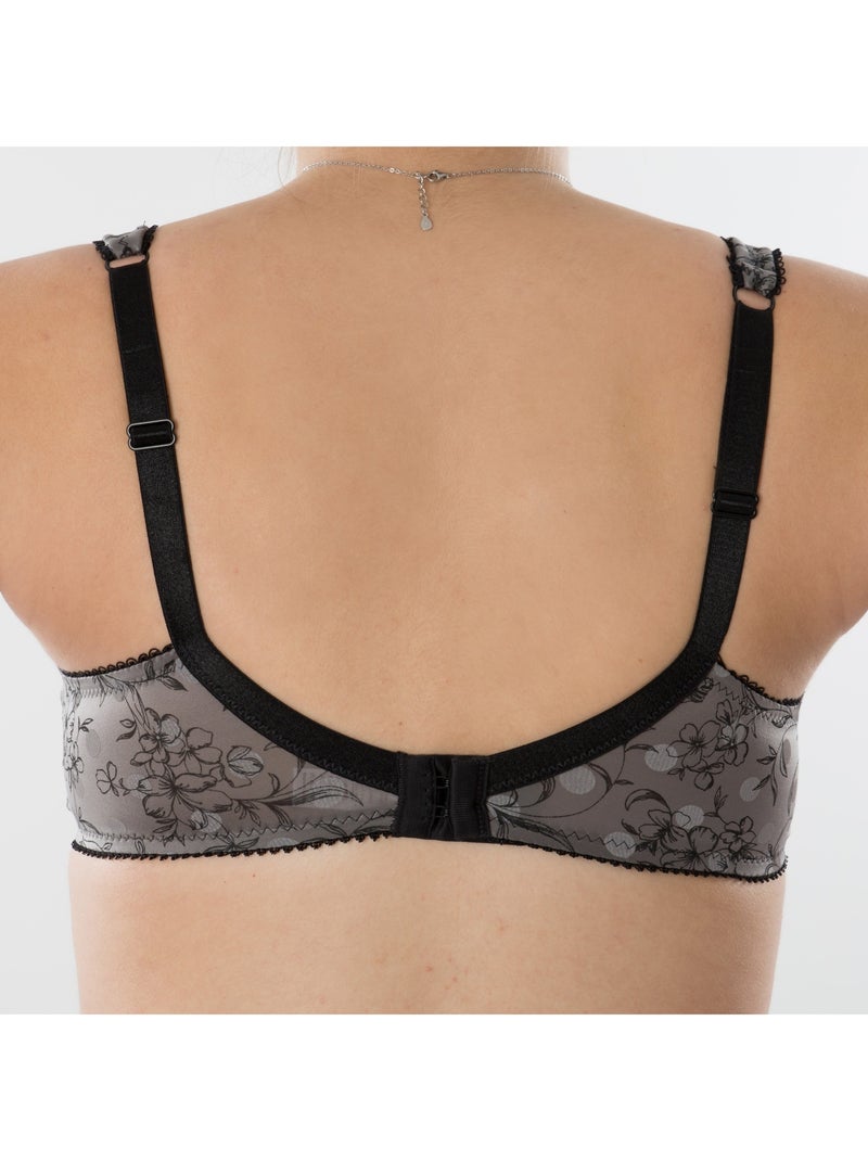 Cueca de maternidade ophélie 'bogema' Cinza-prateado branco - Kiabi