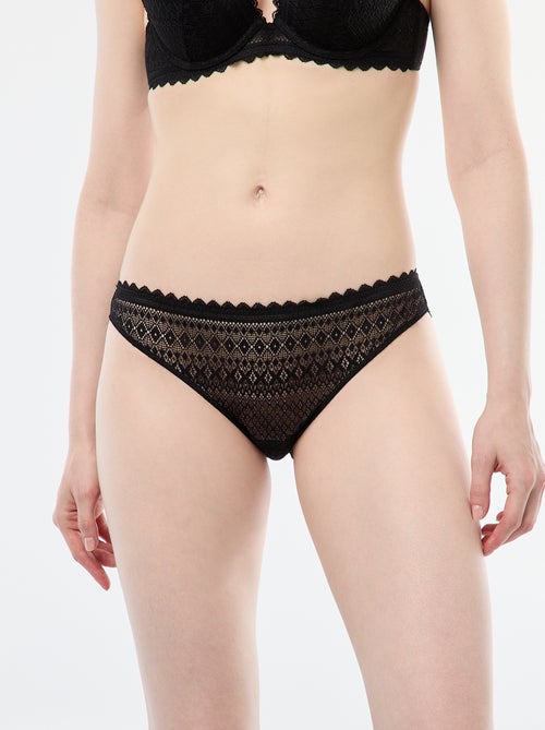 Cueca de renda - Kiabi
