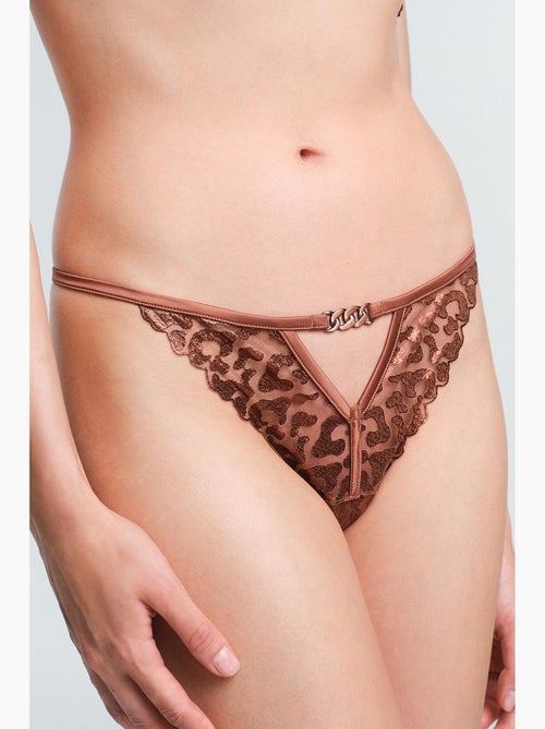 Cueca feminina fera string penti - Kiabi