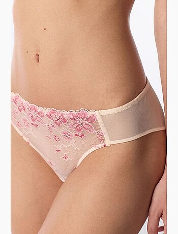 Cueca feminina floral penti