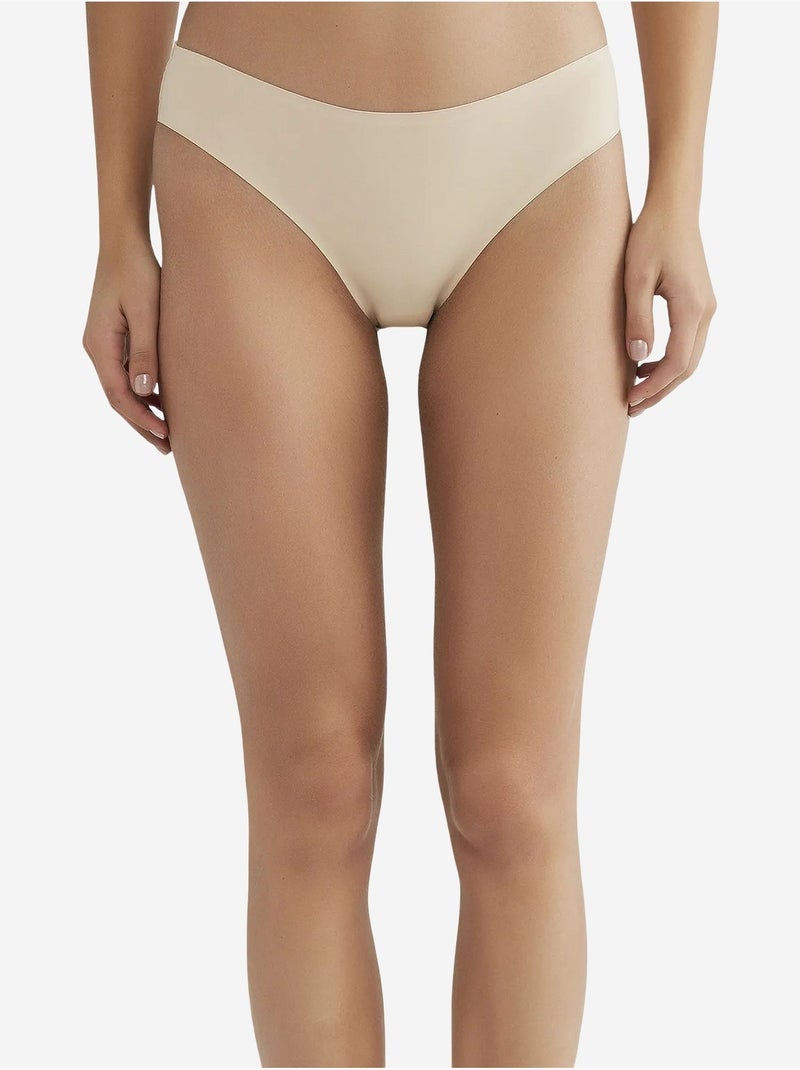 Cueca feminina light slip penti Creme - Kiabi