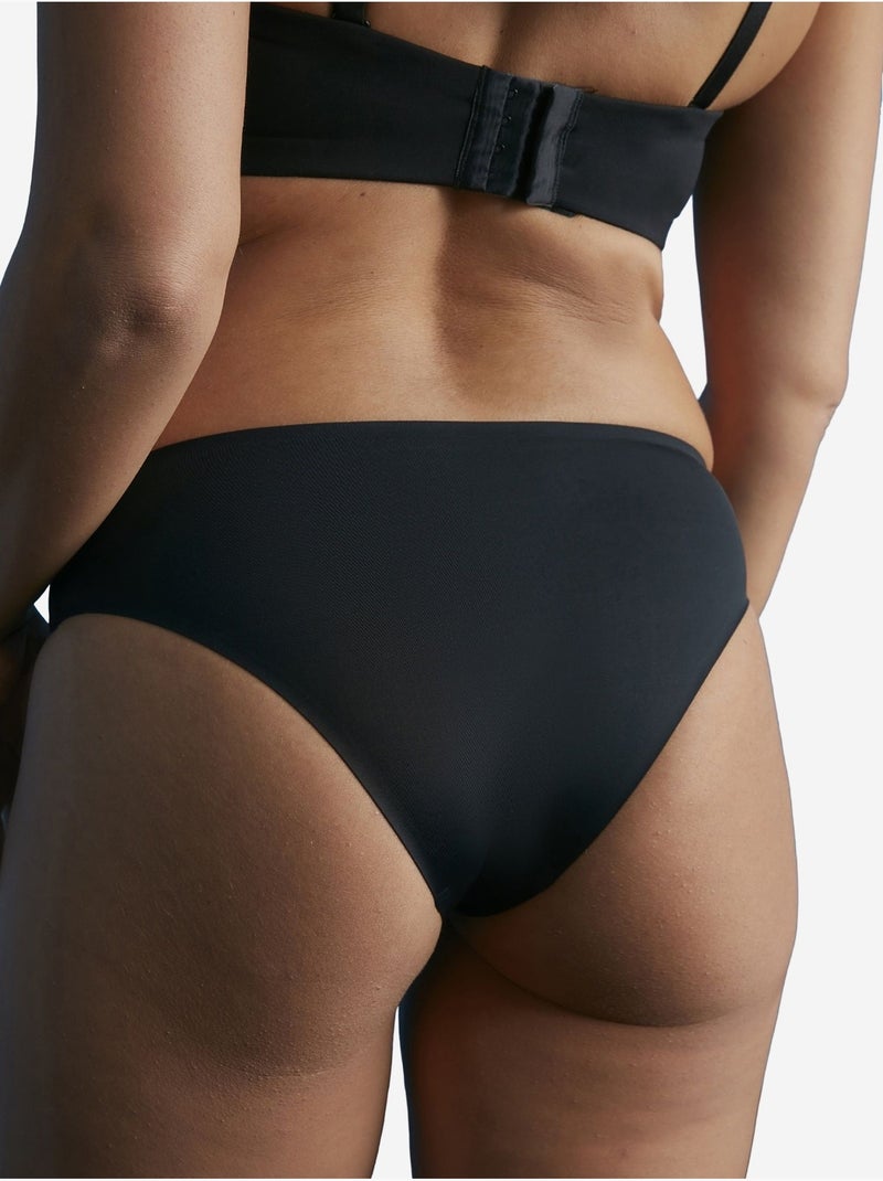 Cueca feminina light slip penti Preto - Kiabi