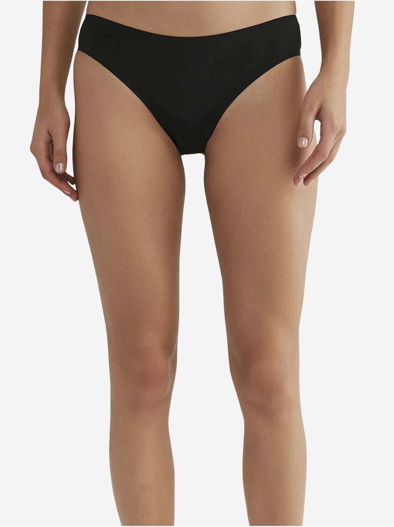 Cueca feminina light slip penti Preto - Kiabi