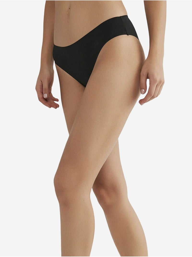 Cueca feminina light slip penti Preto - Kiabi