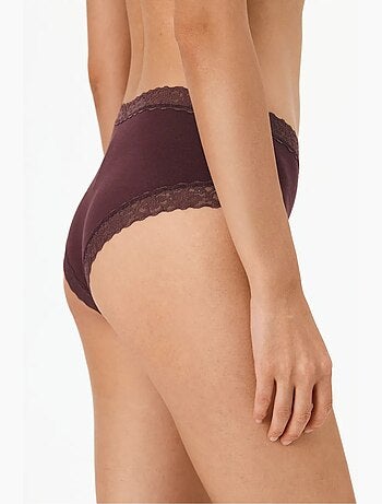 Cueca hipster confortável de algodão penti