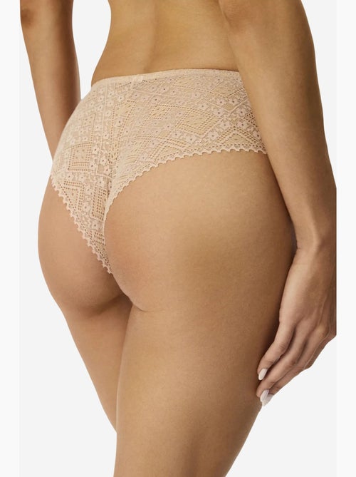 Cueca hipster em renda penti - Kiabi