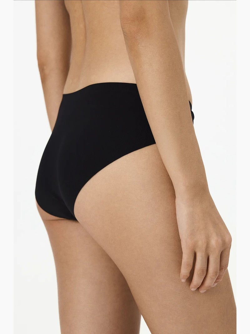 Cueca hipster fit penti Preto - Kiabi