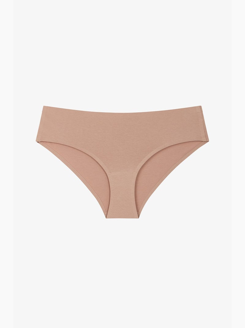 Cueca hipster hours invisível penti Bege-argila - Kiabi
